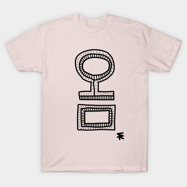 Om T-Shirt by SR 37 VICI 